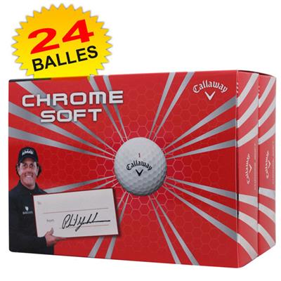 24 Balles de golf Chrome Soft - Callaway