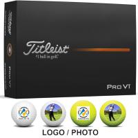 12x12 Balles TITLEIST Logotées Pro V1 - Titleist