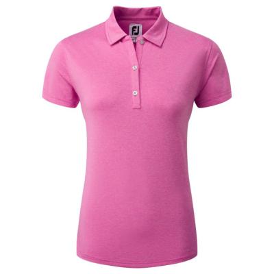 Polo chiné FJ uni rose Femme (80238) - Footjoy