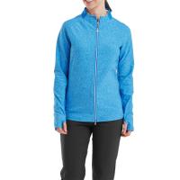 Pull Over Full Zip Space Dye Femme bleu (31989) - Footjoy