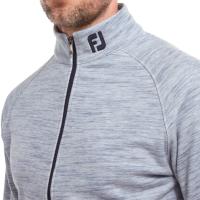 Pull Over Full-Zip en Laine Motif Space Dye marine (88430) - Footjoy